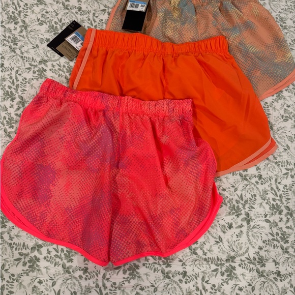 Nike Women's Athletic Short bundle - Bright Pink/ Orange/ Coral - Picture 2 of 5